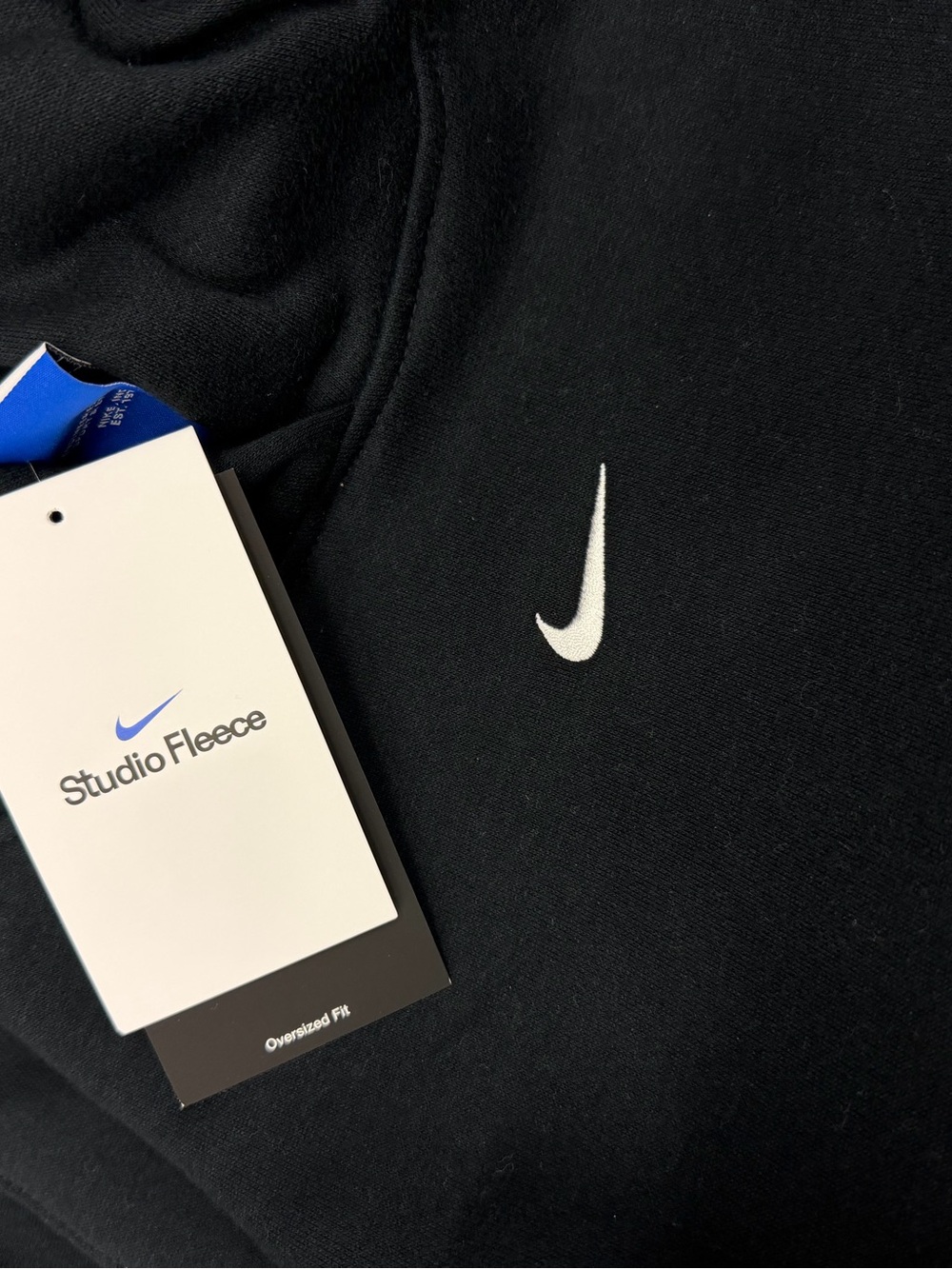Nike Studio Fleece Black womens Sweatshirt